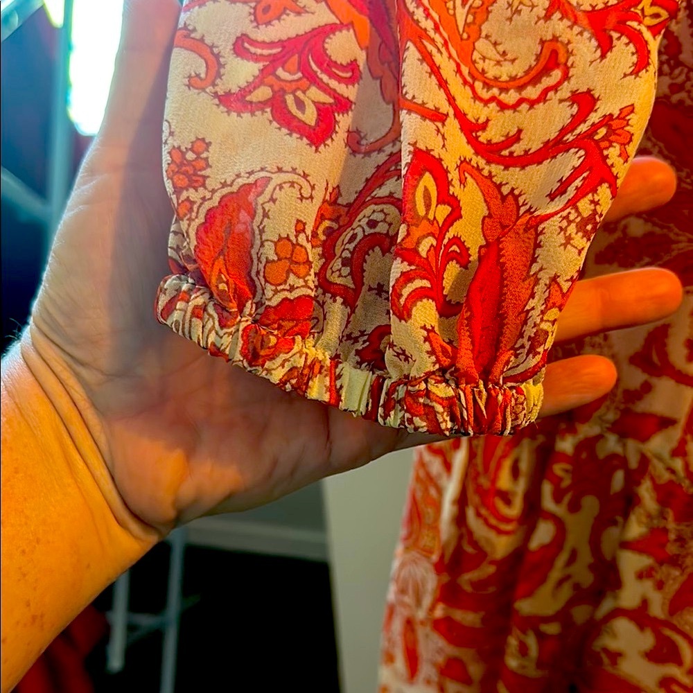 Michael Kors Elegant Paisley Dress - Picture 3 of 5